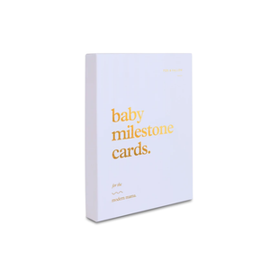 BABY MILESTONE CARDS - BLUE