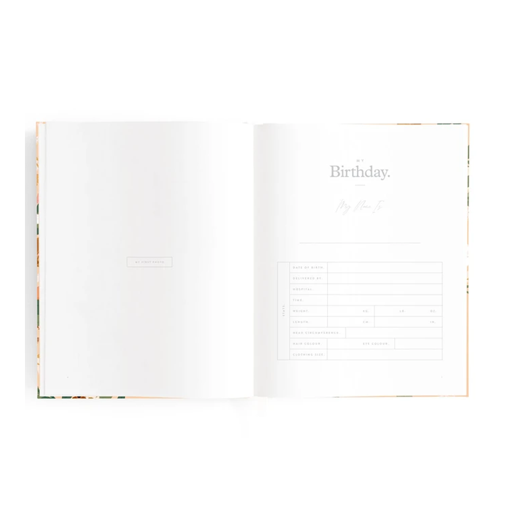 BABY BOOK - FLORAL