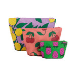 BAGGU GO POUCH SET - SUNSHINE FRUIT