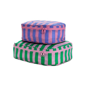 BAGGU PACKING CUBE SET - AWNING STRIPES