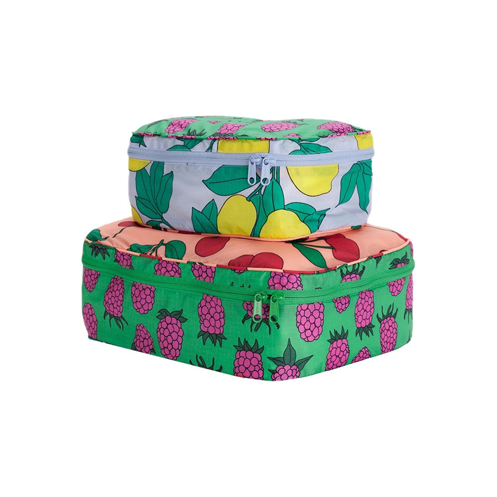 BAGGU PACKING CUBE SET SUNSHINE FRUIT North West Gifts