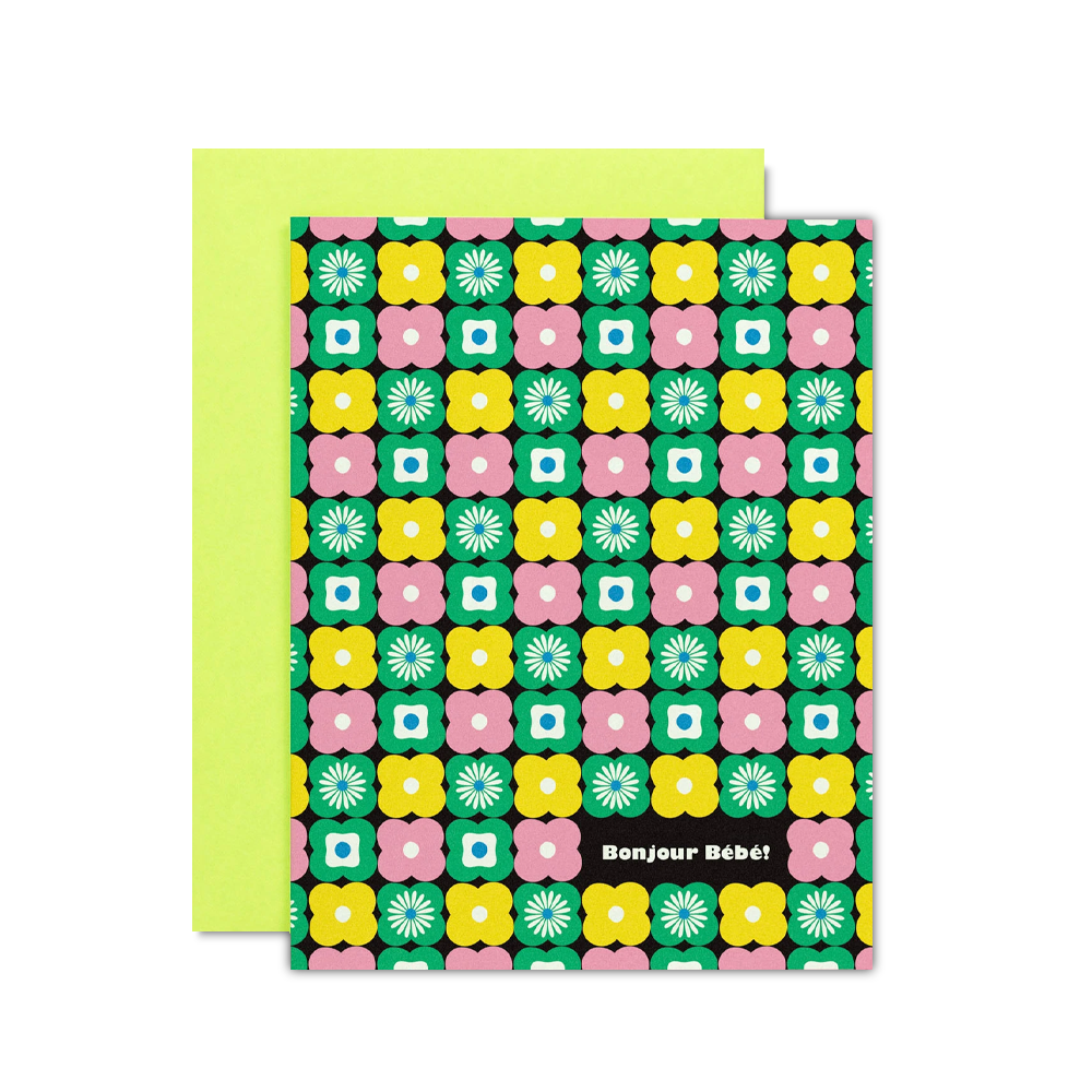 BONJOUR BEBE FLORAL BLOCKS