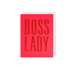 BOSS LADY MINI CARD