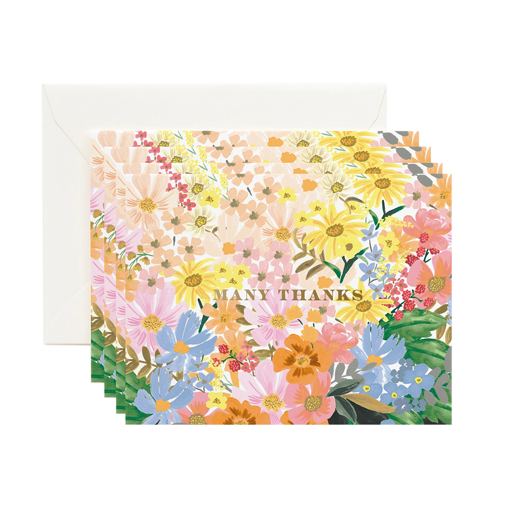 BOXED CARD SET - MARGUERITE THANK YOU