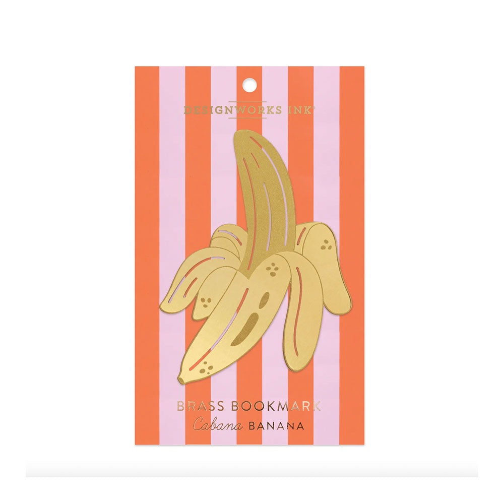 BRASS BOOKMARK - CABANA BANANA