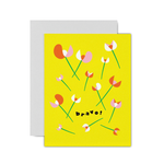 BRAVO FLEURS GREETING CARD