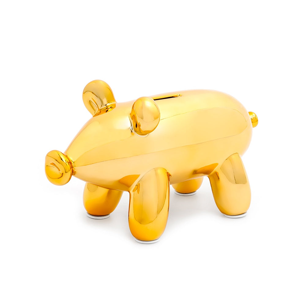 BABY PIGGY MONEY BANK - GOLD