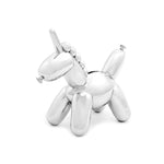 BALLOON MONEY BANK - BABY UNICORN SILVER