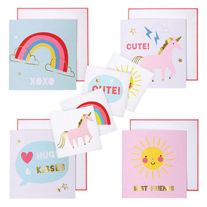 CARD UNICORN SET