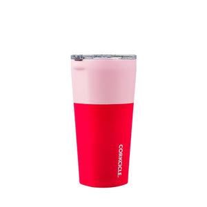 COLOUR BLOCK TUMBLER 475ML - SHORTCAKE