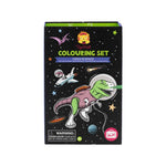 COLOURING SET - DINOS IN SPACE