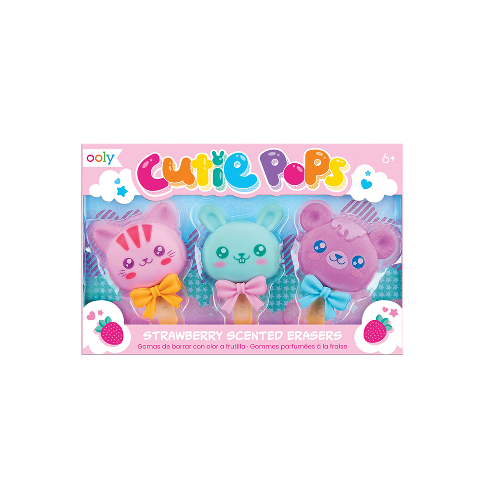 CUTIE POPS - SCENTED ERASERS