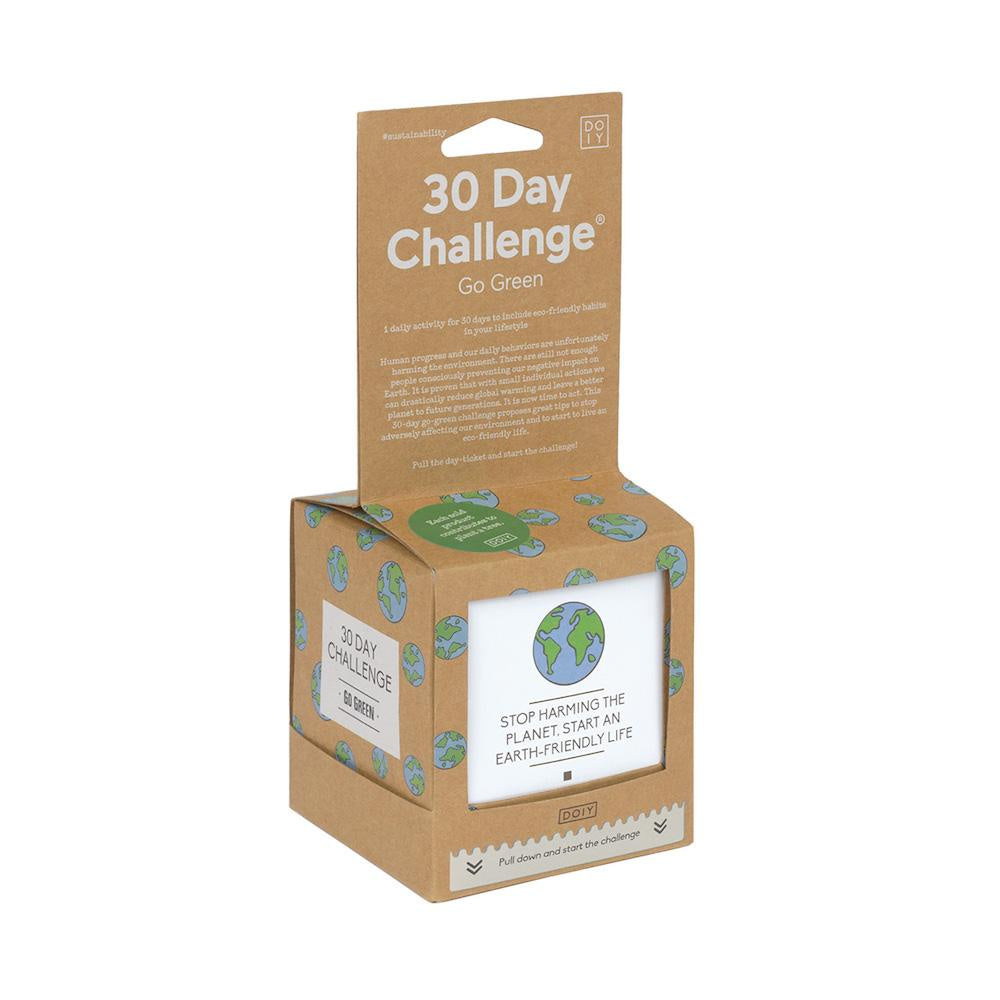 30 DAY CHALLENGE GO GREEN