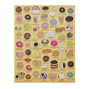 DONUT LOVERS 1,000 PIECE PUZZLE