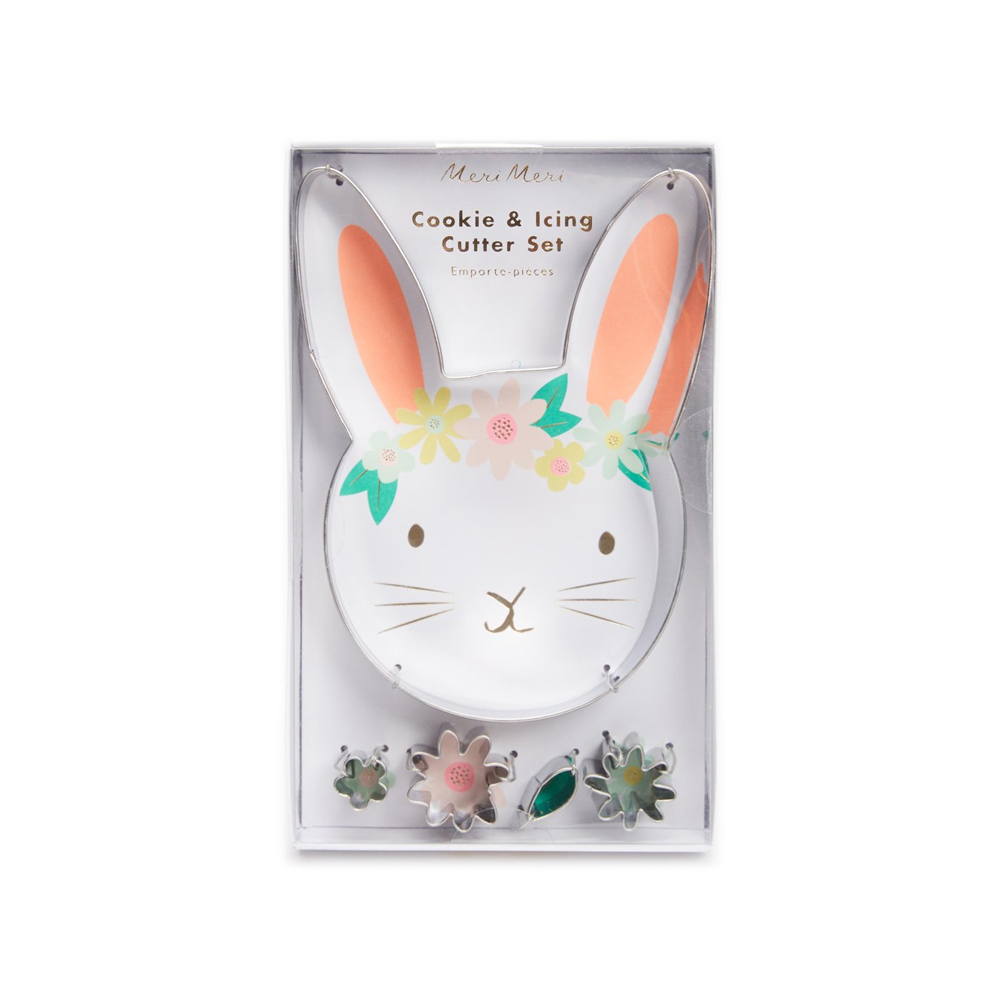 COOKIE CUTTERS - FLORAL BUNNY