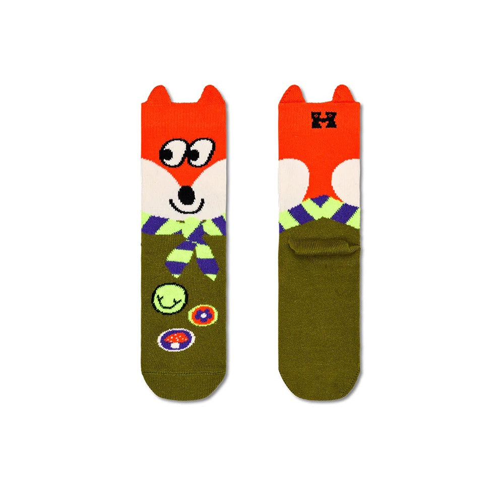 HAPPY SOCKS - KID'S FOX SCOUT SOCKS 2-3Y