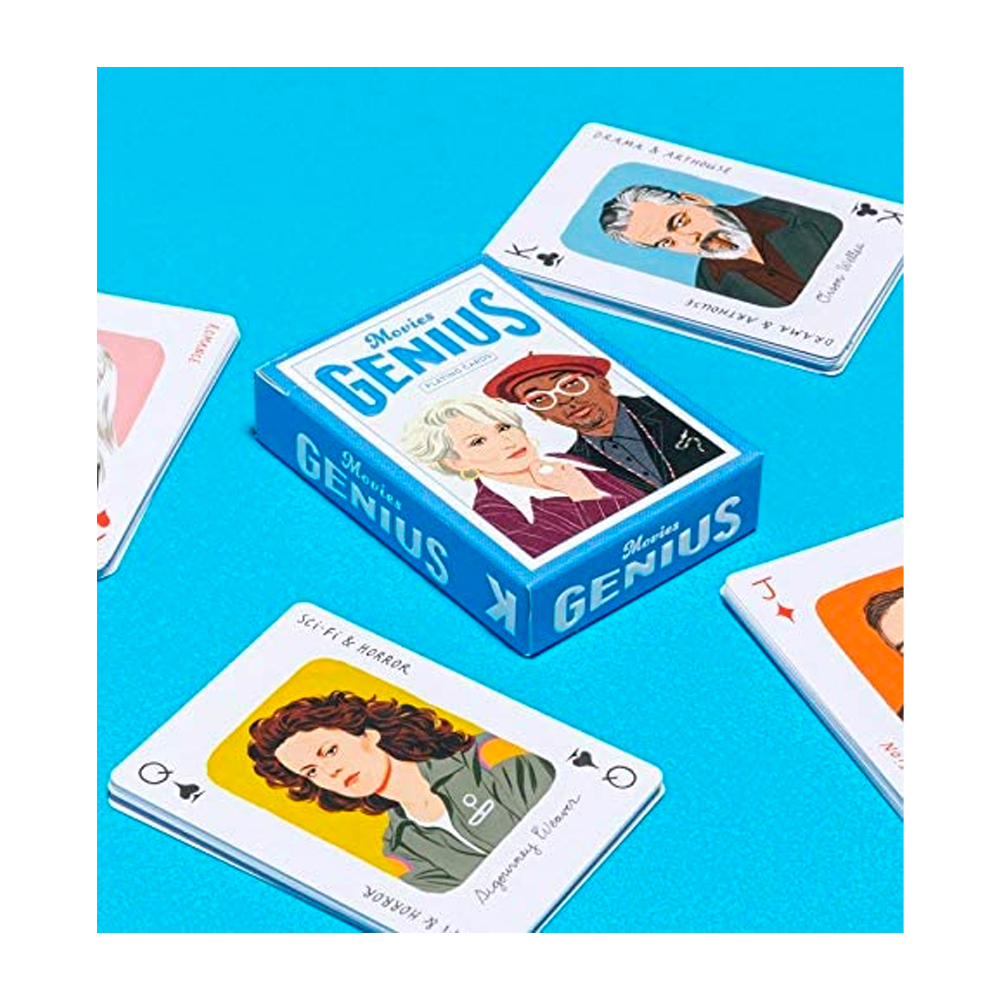 GENIUS MOVIES PLAYING CARDS