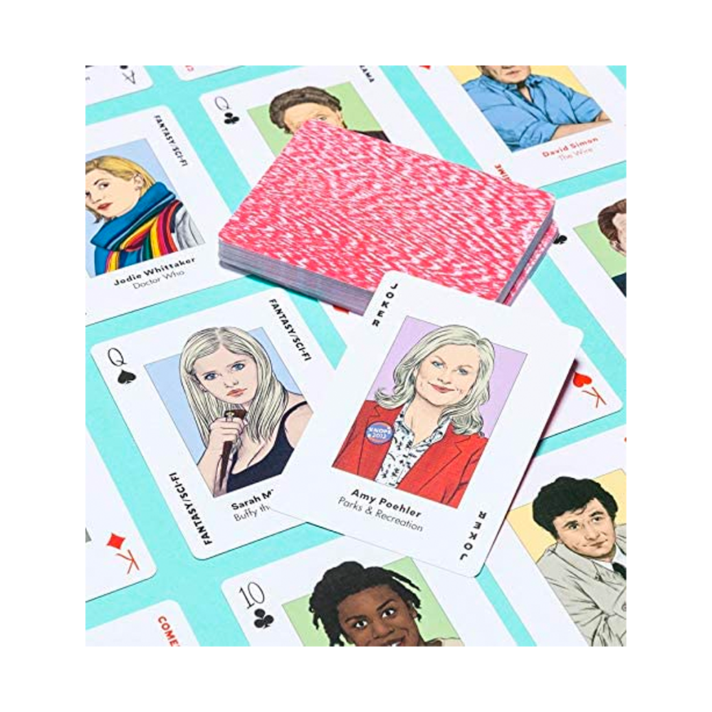 GENIUS TV PLAYING CARDS