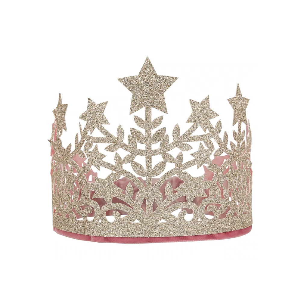 GLITTER FABRIC STAR CROWN