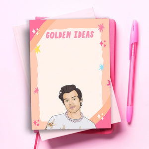 NOTEPAD - HARRY STYLES GOLDEN IDEAS