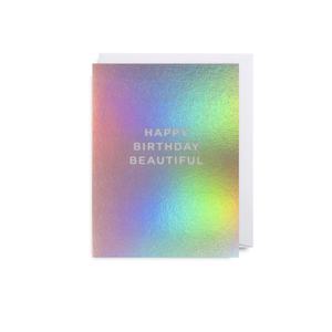 HAPPY BIRTHDAY BEAUTIFUL MINI CARD