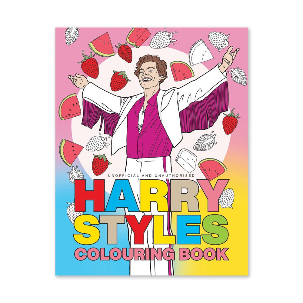 HARRY STYLES COLOURING BOOK