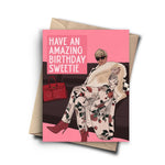 HAVE AN AMAZING BDAY SWEETIE! KRIS JENNER CARD'