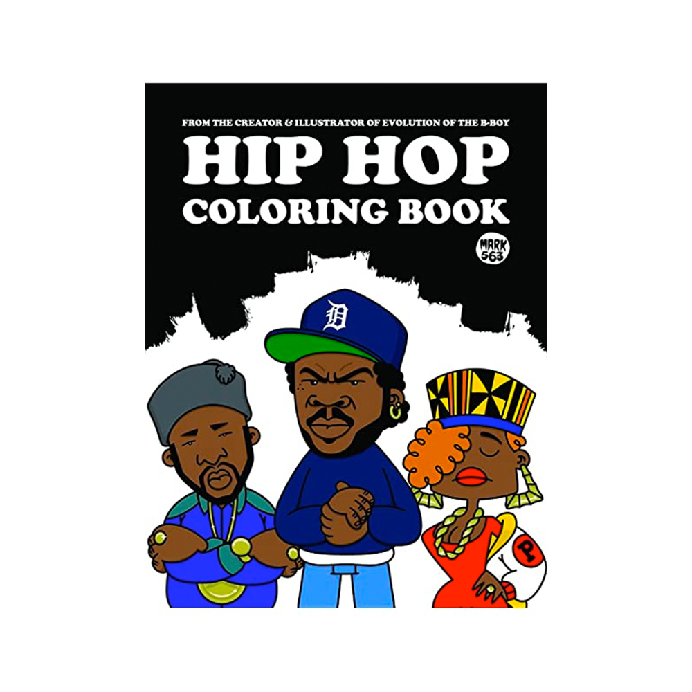 HIP HOP COLOURING BOOK