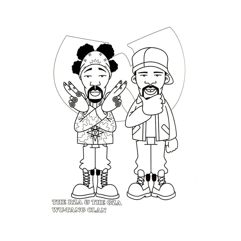 HIP HOP COLOURING BOOK