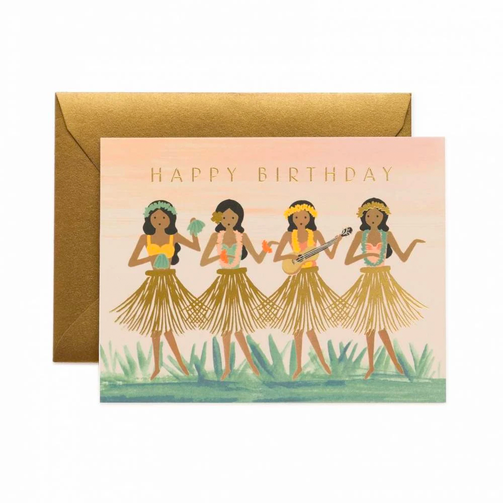 HULA BIRTHDAY  GIRLS