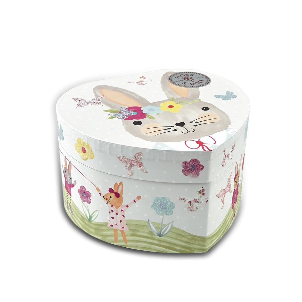 JEWELLERY BOX BUNNY HEART