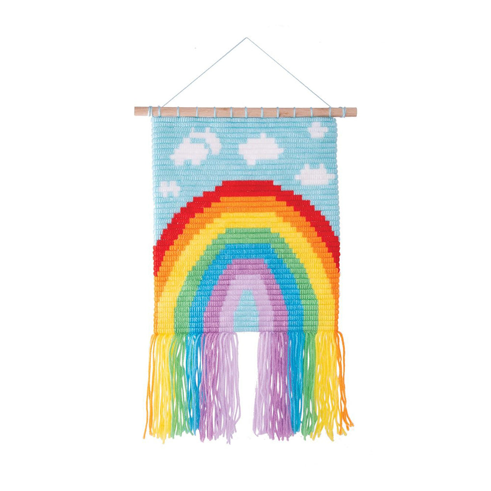 MAKE YOUR OWN WALL HANGING RAINBOW