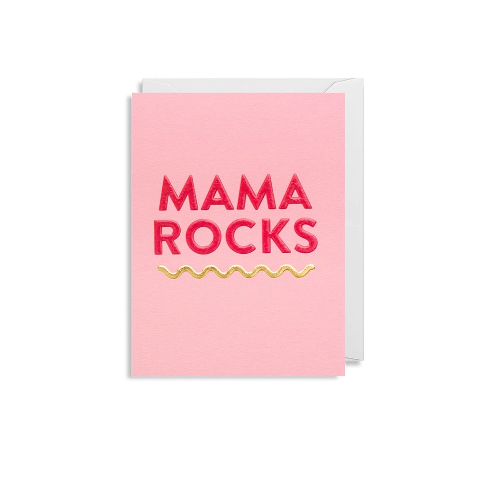 MAMA ROCKS MINI CARD