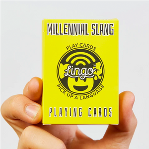 MILLENNIAL SLANG PLAYING CARDS