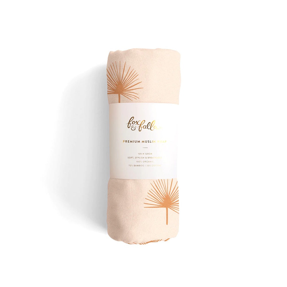 MUSLIN WRAP SWADDLE - PALMETTO ORGANIC