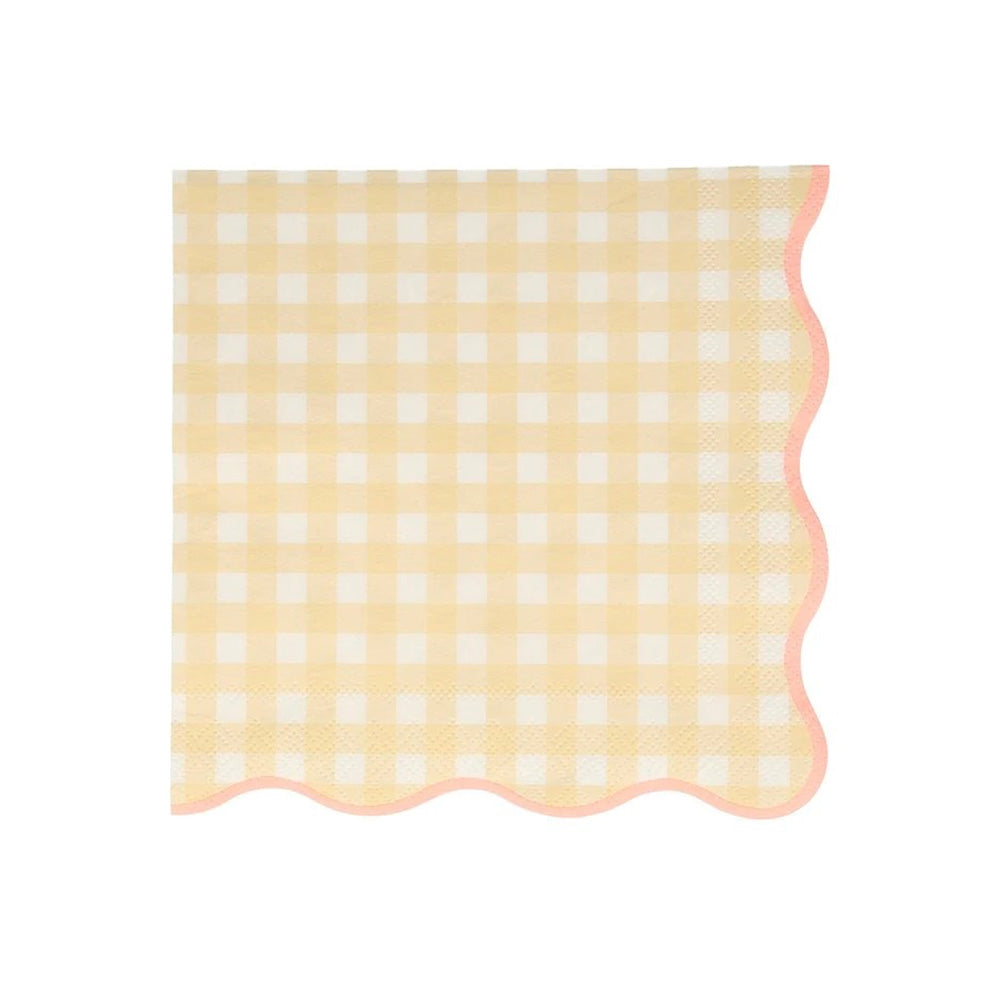 MERI MERI NAPKINS - GINGHAM LARGE