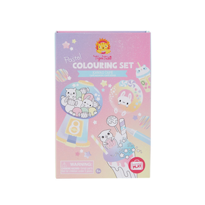 PASTEL COLOURING SET - KAWAII CAFE