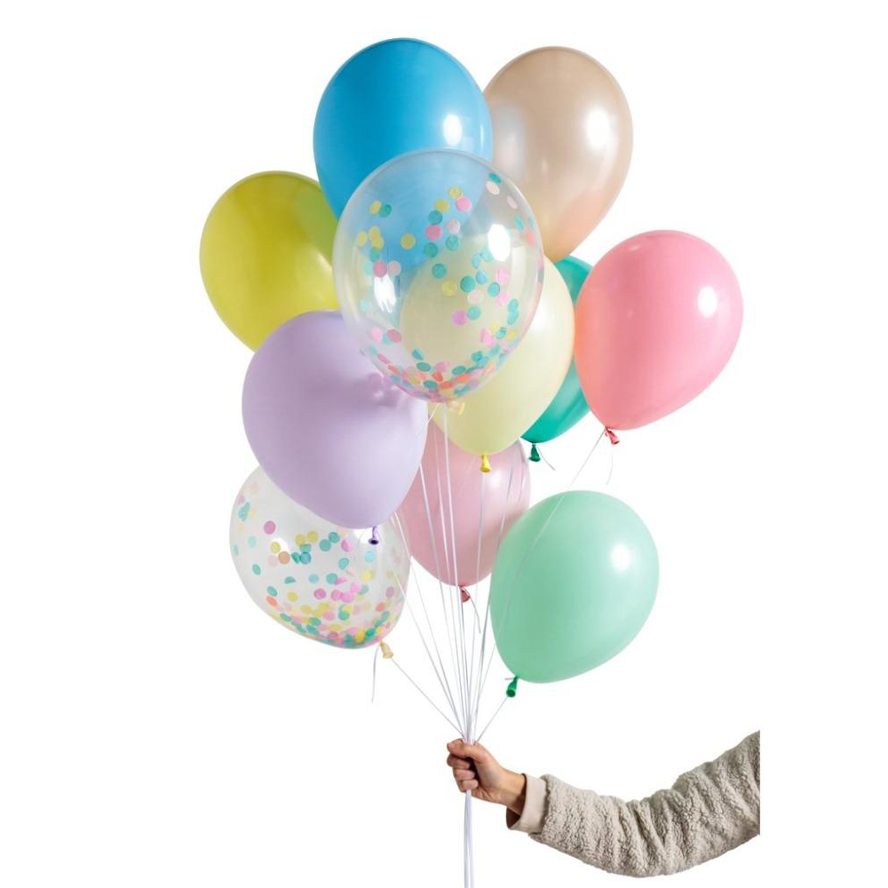 BALLOON SET - PASTEL RAINBOW