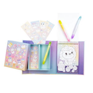 PASTEL COLOURING SET - KAWAII CAFE