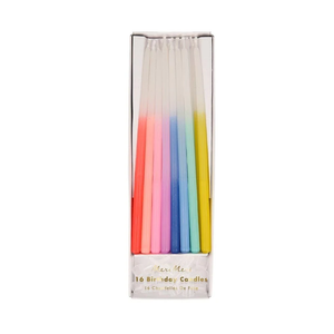 CANDLES - RAINBOW DIPPED TAPPERED