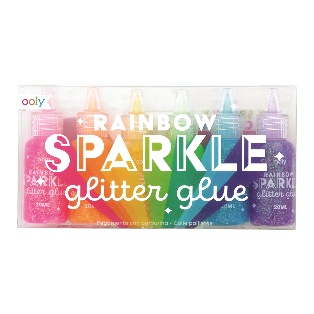 RAINBOW SPARKLE GLITTER GLUE