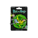 RICK & MORTY SPINNING ENAMEL PIN