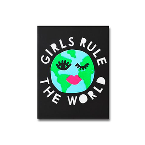 GIRLS RULE THE WORLD  NOTEBOOK A6