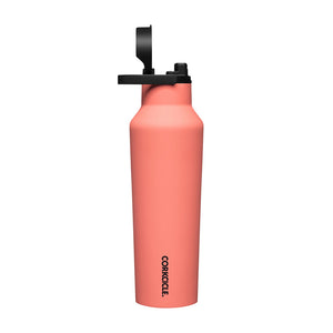 SERIES A SPORTS CANTEEN 600ML - NEON LIGHTS CORAL