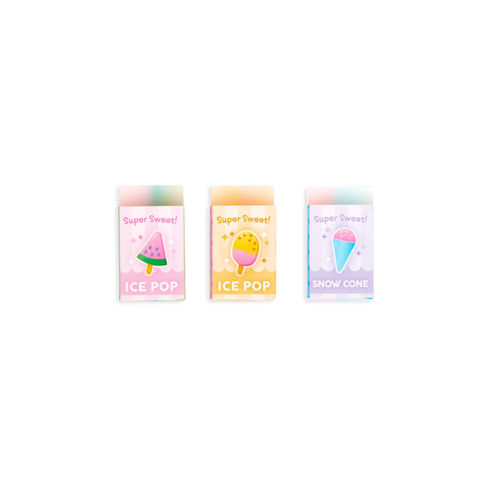 MINI ERASERS - SUGAR TREATS PINK