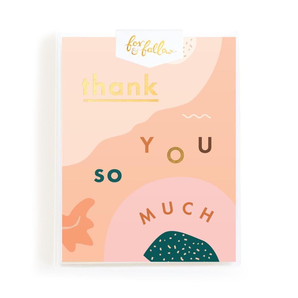 THANK YOU SO MUCH - ABSTRACT BOXED SET