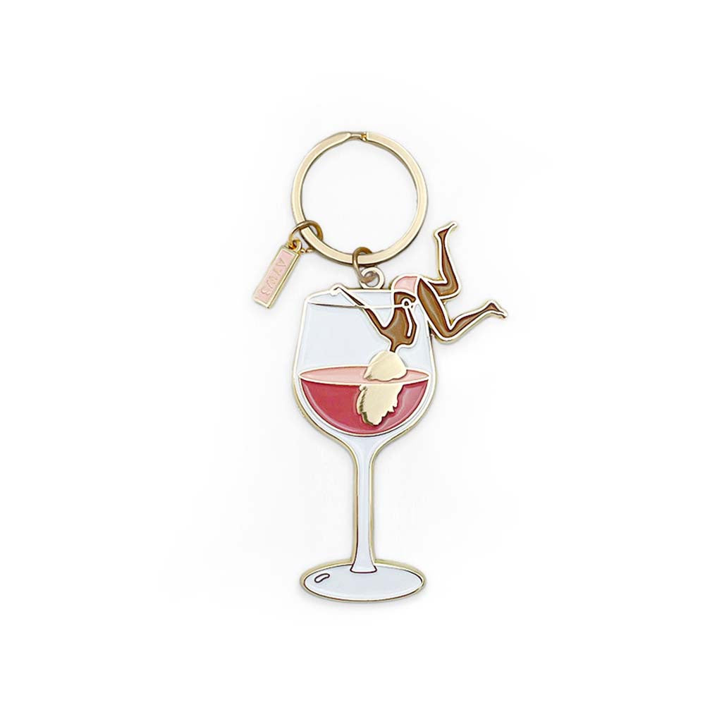 BOTTOMS UP KEYCHAIN