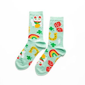 CREW SOCKS - LUCKY CAT