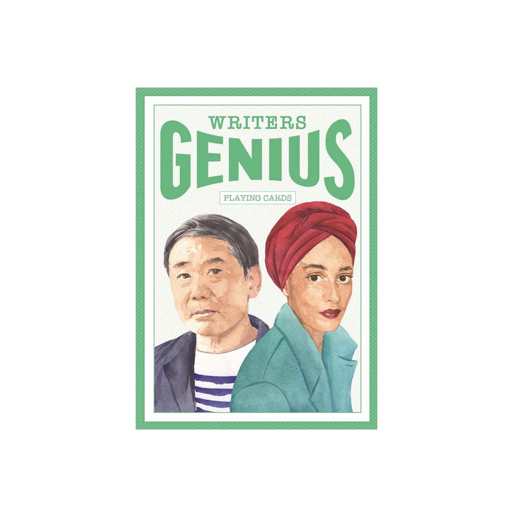 WRITERS GENIUS PLAYING CARDS