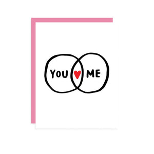 YOU HEART ME CARD